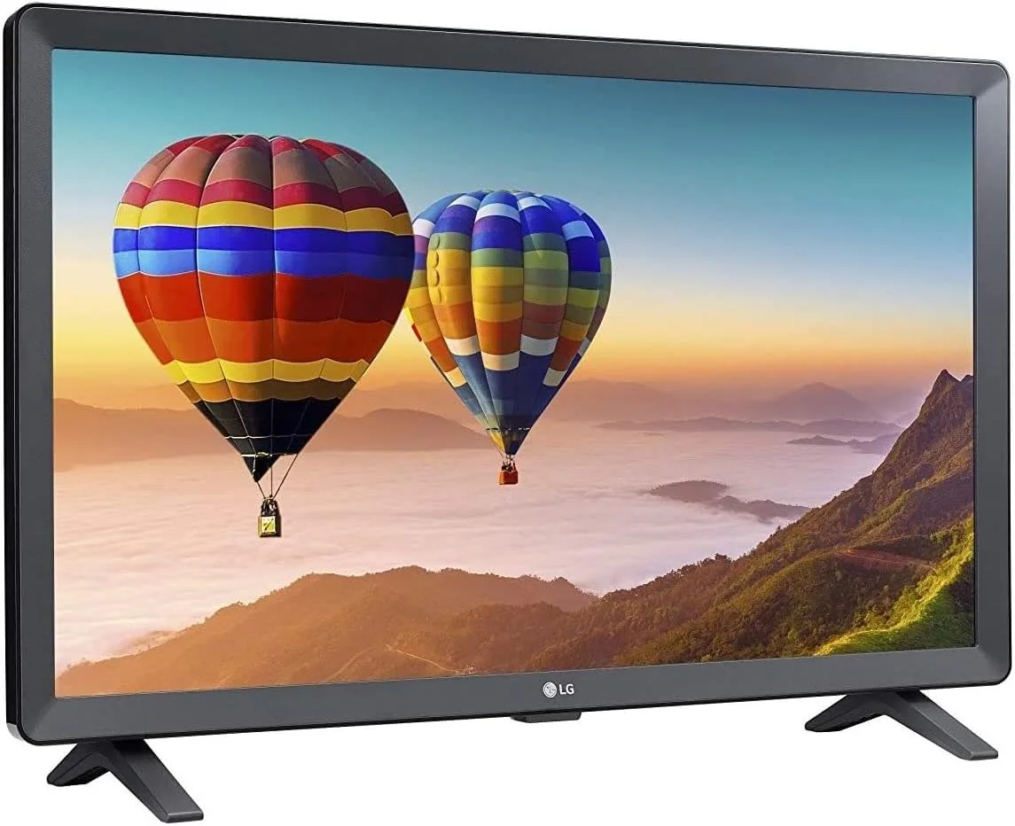مانیتور تلویزیون هوشمند 24 اینچی ال‌جی مدل 24TN520S - ال‌ای‌دی، نمایشگر HD، قابلیت نصب روی دیوار، بلندگوی استریو 5 وات x 2، تلویزیون هوشمند WebOS 3.5، وای‌فای داخلی، رده انرژی A، مشکی (مدل 2020)