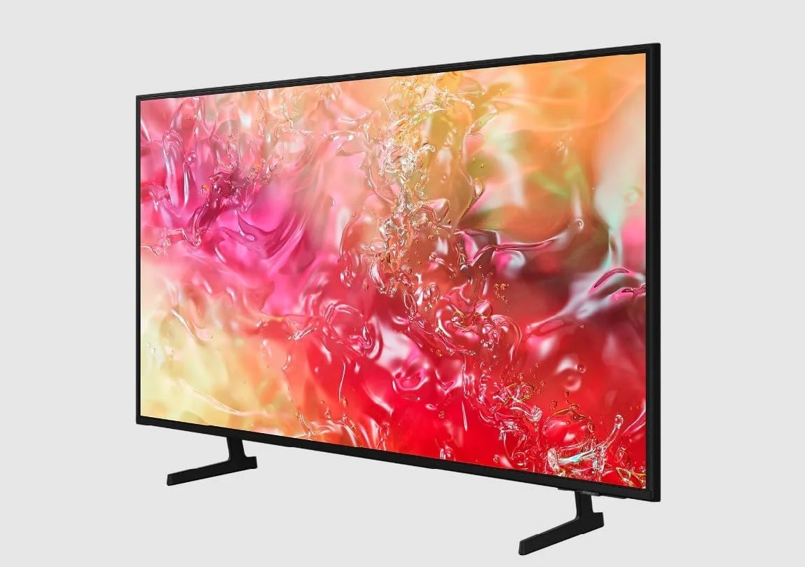 تلویزیون هوشمند 4K سامسونگ مدل UA43DU7000UXZN با صفحه نمایش کریستالی 43 اینچ (2024) - مشکی
