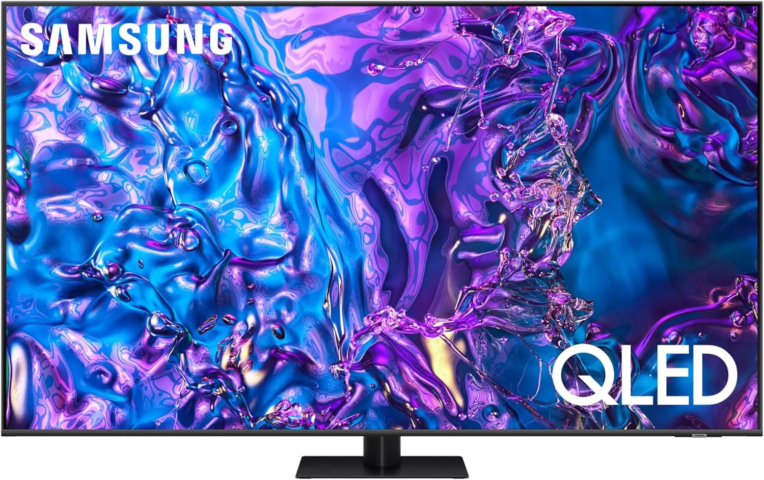 تلویزیون 85 اینچ سامسونگ QLED، مدل Q70D، کیفیت 4K، حجم رنگ 100% با Quantum Dot، ارتقاء کیفیت تصویر 4K با هوش مصنوعی، Samsung TV Plus، Motion Xcelerator 120Hz، تلویزیون هوشمند Tizen، مدل QA85Q70DAUXZN (نسخه امارات متحده عربی - 2024)