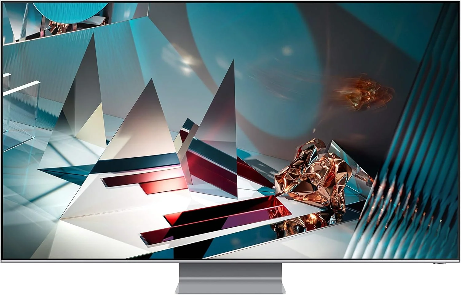 تلویزیون هوشمند 65 اینچی سامسونگ Q800T QLED 8K (مدل 2020)، نقره ای کسوفی، QA65Q800TAUXZN (بازسازی شده) تلویزیون هوشمند 65 اینچی سامسونگ Q800T QLED 8K (مدل 2020)، نقره ای کسوفی، QA65Q800TAUXZN (بازسازی شده)