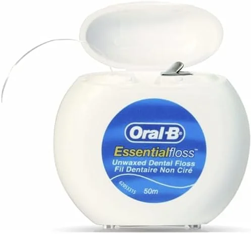 نخ دندان بدون موم اورال بی مدل Essential طول 50 متر بسته 3 عددی نخ دندان بدون موم اورال بی مدل Essential طول 50 متر بسته 3 عددی