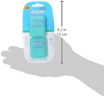 نخ دندان Oral-B، Glide، Pro-Health، Comfort Plus، نعنایی، 2 عددی، 40 متر نخ دندان Oral-B، Glide، Pro-Health، Comfort Plus، نعنایی، 2 عددی، 40 متر