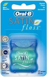 نوار بهداشتی دندان Oral-B مدل Satin، طول 25 متر، بسته 1 عددی نوار بهداشتی دندان Oral-B مدل Satin، طول 25 متر، بسته 1 عددی