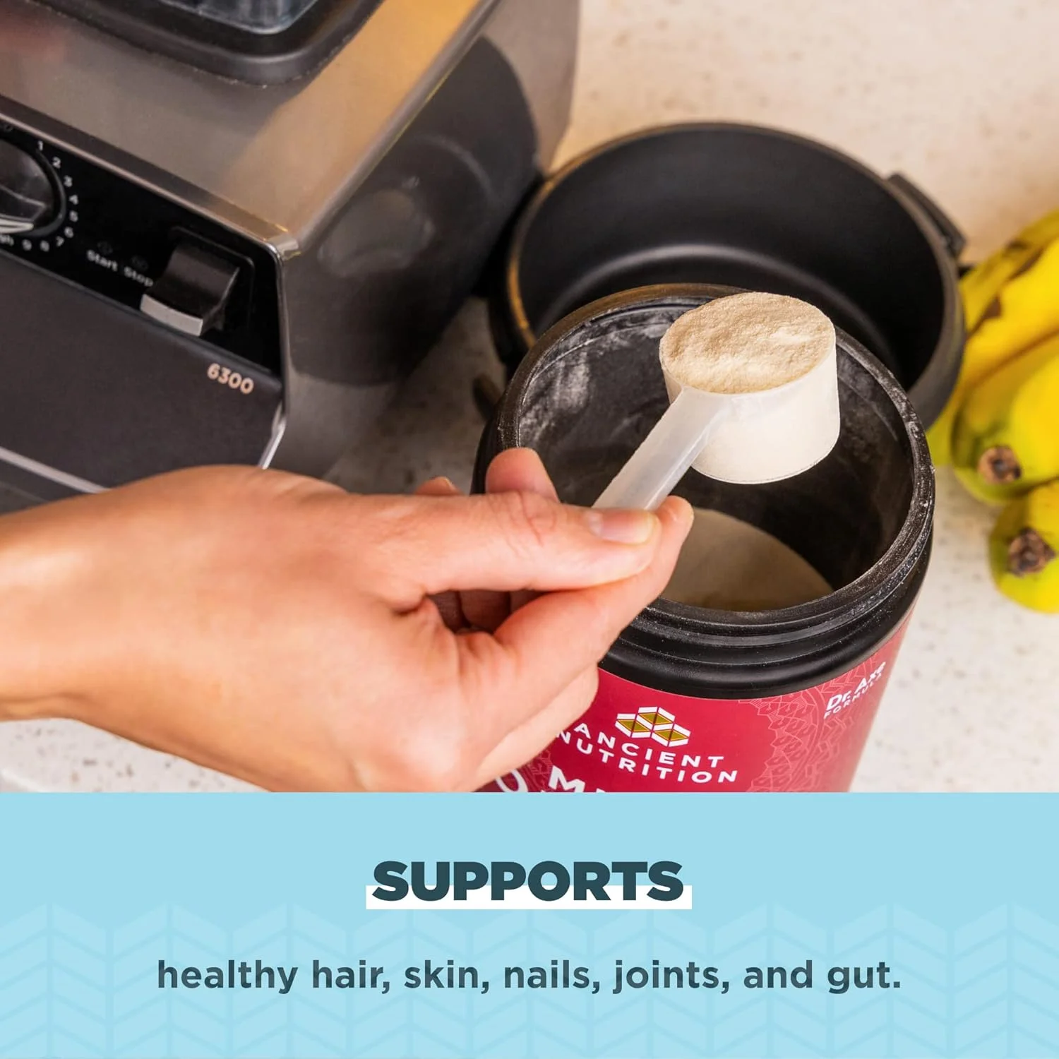 پودر پروتئین کلاژن تغذیه باستانی، پروتئین کلاژن چندگانه، پپتیدهای کلاژن هیدرولیز شده، پشتیبانی از پوست و ناخن، مکمل مفاصل (تقویت کننده مغز، 45 سروینگ) پودر پروتئین کلاژن تغذیه باستانی، پروتئین کلاژن چندگانه، پپتیدهای کلاژن هیدرولیز شده، پشتیبانی از پوست و ناخن، مکمل مفاصل (تقویت کننده مغز، 45 سروینگ)