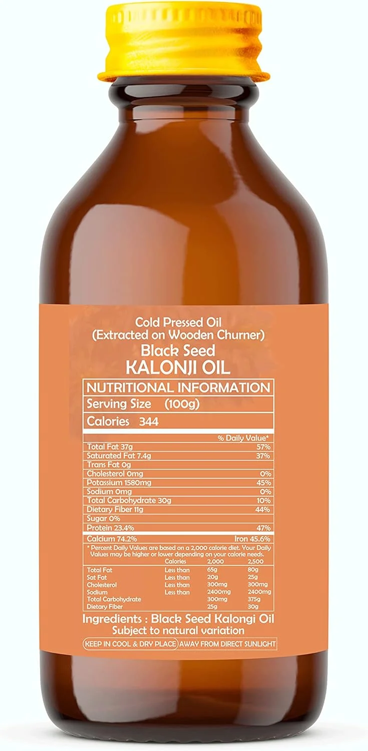 روغن دانه سیاه پرس سرد، امگا 3 6 9 | فوق العاده آنتی اکسیدان و پشتیبانی از سیستم ایمنی، مفاصل، هضم، مو و پوست، 100 میلی لیتر، استخراج شده با دستگاه چوبی، بدون GMO، فرآوری نشده، تصفیه نشده روغن دانه سیاه پرس سرد، امگا 3 6 9 | فوق العاده آنتی اکسیدان و پشتیبانی از سیستم ایمنی، مفاصل، هضم، مو و پوست، 100 میلی لیتر، استخراج شده با دستگاه چوبی، بدون GMO، فرآوری نشده، تصفیه نشده