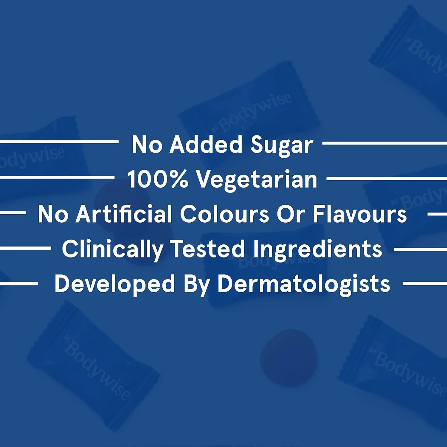 پاستیل های گیاهی کلاژن ساز بادی وایز (115 میلی گرم) برای پوست، مفاصل، ناخن ها و موهای سالم و زیبا | حاوی ویتامین C، گلوتاتیون و اسید هیالورونیک | بسته 60 روزه | پاستیل های گیاهی کلاژن ساز بادی وایز (115 میلی گرم) برای پوست، مفاصل، ناخن ها و موهای سالم و زیبا | حاوی ویتامین C، گلوتاتیون و اسید هیالورونیک | بسته 60 روزه |
