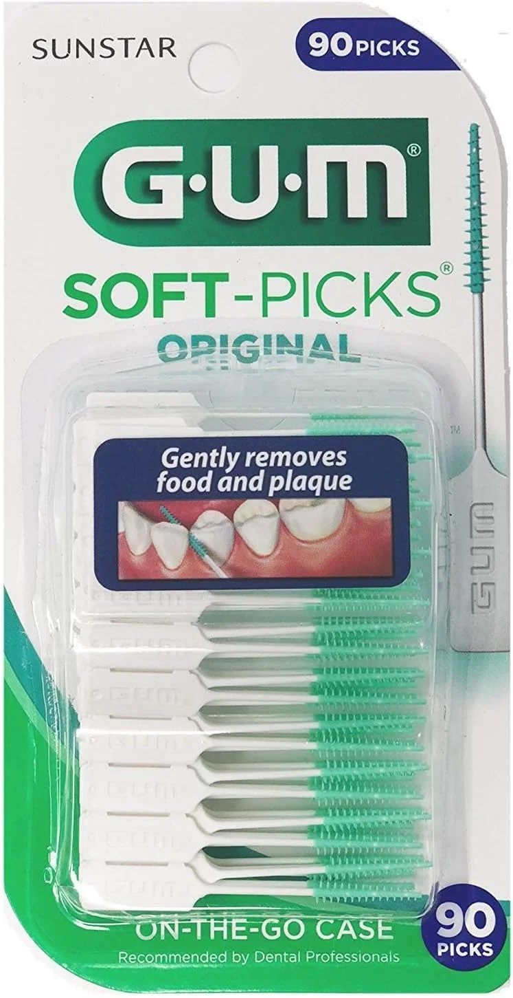 نخ دندان Sunstar GUM SoftPicks Original، بسته مسافرتی 90 عددی