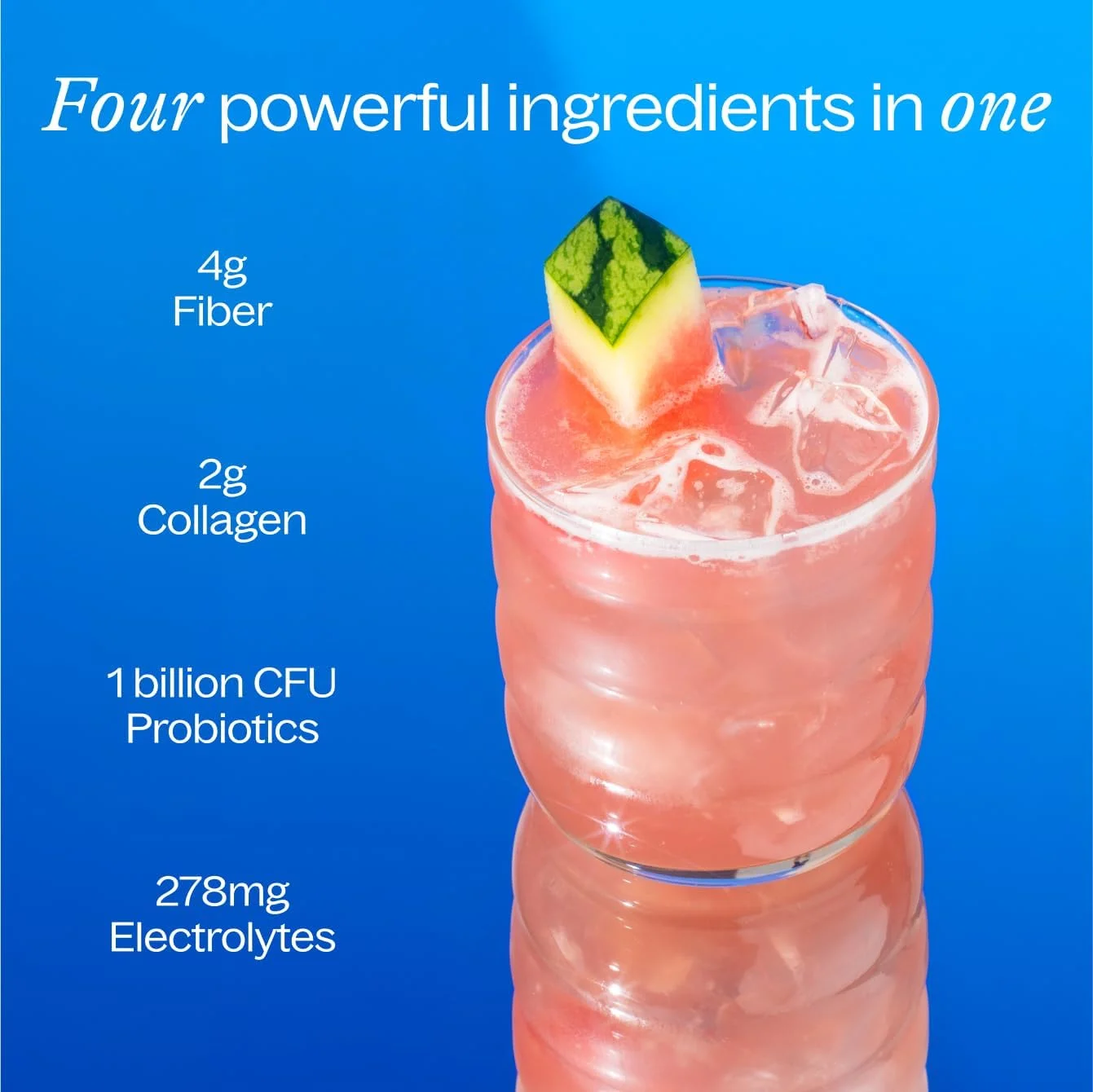 پودر مکمل فیبر روزانه Belli Welli با کلاژن، پروبیوتیک ها و الکترولیت ها | پشتیبانی از سلامت دستگاه گوارش، تعادل روده و کاهش التهاب | طعم هندوانه | 16 سروینگ پودر مکمل فیبر روزانه Belli Welli با کلاژن، پروبیوتیک ها و الکترولیت ها | پشتیبانی از سلامت دستگاه گوارش، تعادل روده و کاهش التهاب | طعم هندوانه | 16 سروینگ