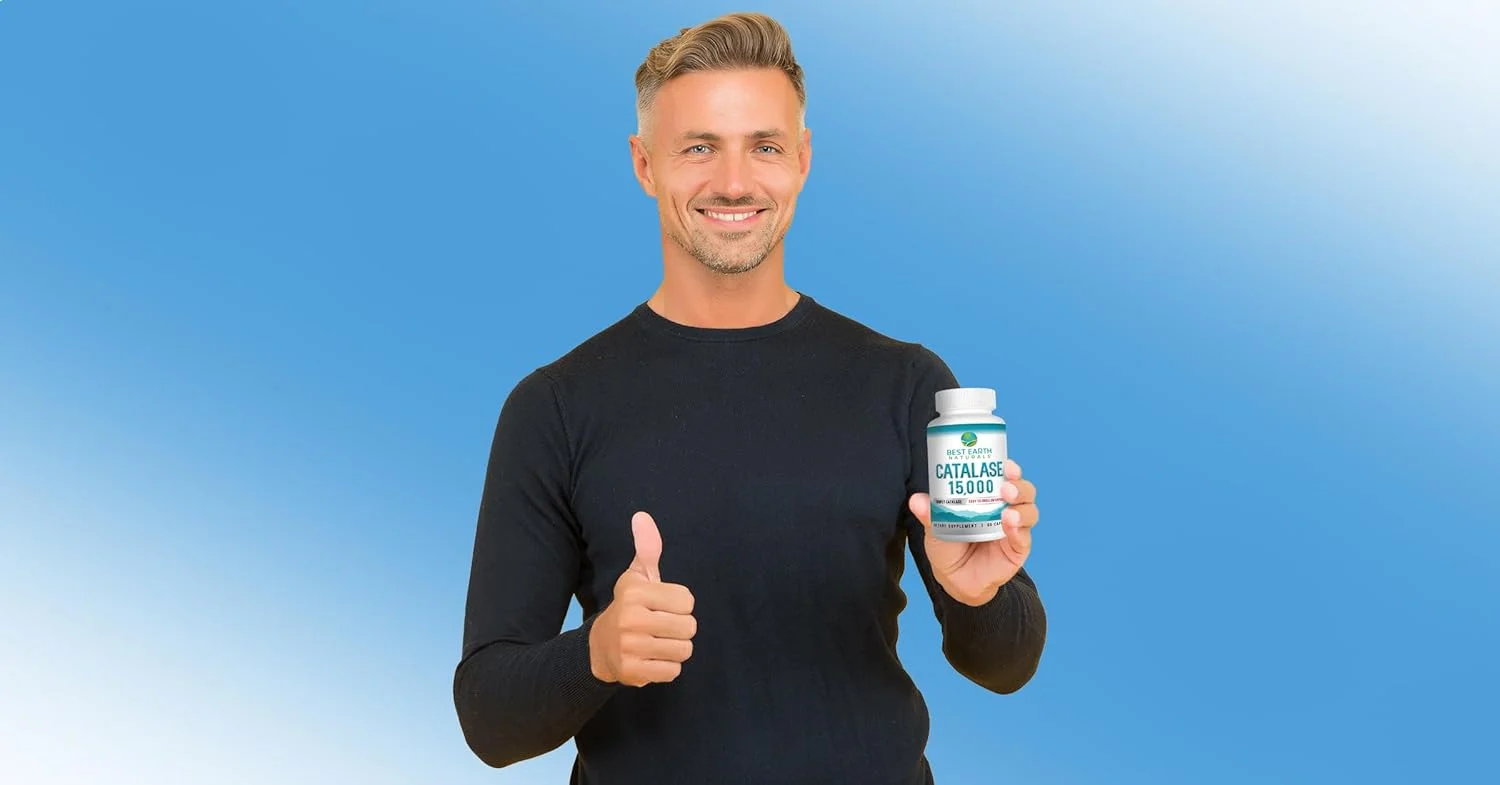 بهترین آنزیم کاتالاز طبیعی زمین - تامین 60 روزه - آنزیم آنتی اکسیدانی کاتالاز خالص