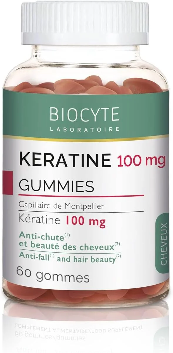 پاستیل کراتین بایوسایت برای رشد مو – کراتین، ویتامین E، روی، سلنیوم، بیوتین – 60 پاستیل با طعم میوه های قرمز – دوره 30 روزه پاستیل کراتین بایوسایت برای رشد مو – کراتین، ویتامین E، روی، سلنیوم، بیوتین – 60 پاستیل با طعم میوه های قرمز – دوره 30 روزه