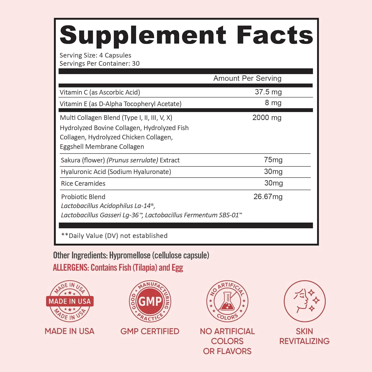 رادیانسی از Better Body Co. | کلاژن دریایی برای بانوان، مکمل پوست برای پوست خشک، تعادل pH، سلامتی | اسید هیالورونیک، پروبیوتیک ها، ویتامین C، ال. روتری، سرامیدها، عصاره شکوفه گیلاس رادیانسی از Better Body Co. | کلاژن دریایی برای بانوان، مکمل پوست برای پوست خشک، تعادل pH، سلامتی | اسید هیالورونیک، پروبیوتیک ها، ویتامین C، ال. روتری، سرامیدها، عصاره شکوفه گیلاس