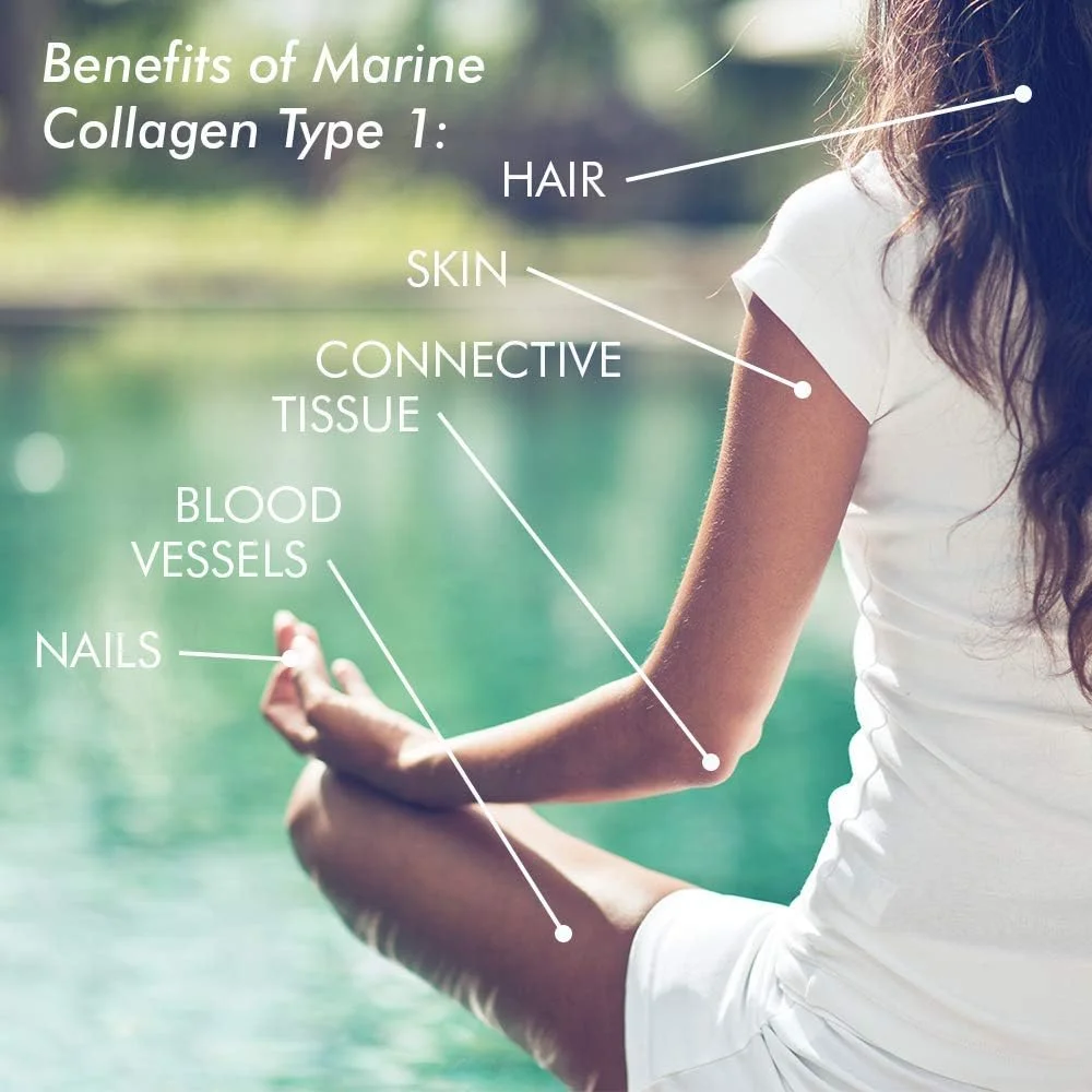 پودر کلاژن بایوگلن | 5000 میلی گرم کلاژن دریایی | کمک به حفظ سلامت پوست، مو و ناخن | بیوتین | ویتامین C | سلنیوم | اسید هیالورونیک | 151 گرم پودر کلاژن بایوگلن | 5000 میلی گرم کلاژن دریایی | کمک به حفظ سلامت پوست، مو و ناخن | بیوتین | ویتامین C | سلنیوم | اسید هیالورونیک | 151 گرم