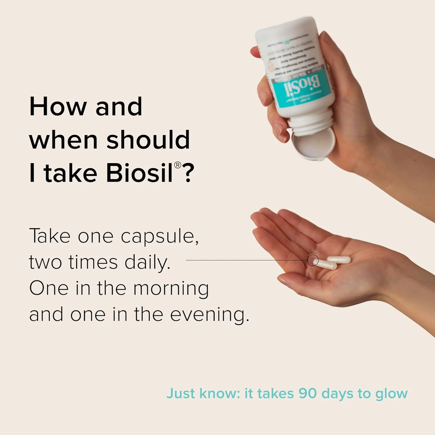 بایوسیل - 120 کپسول گیاهی، بسته 2 عددی - با کمپلکس ثبت شده ch-OSA - افزایش تولید کلاژن برای مو، پوست و ناخن های زیبا - بدون GMO - در مجموع 240 سروینگ بایوسیل - 120 کپسول گیاهی، بسته 2 عددی - با کمپلکس ثبت شده ch-OSA - افزایش تولید کلاژن برای مو، پوست و ناخن های زیبا - بدون GMO - در مجموع 240 سروینگ