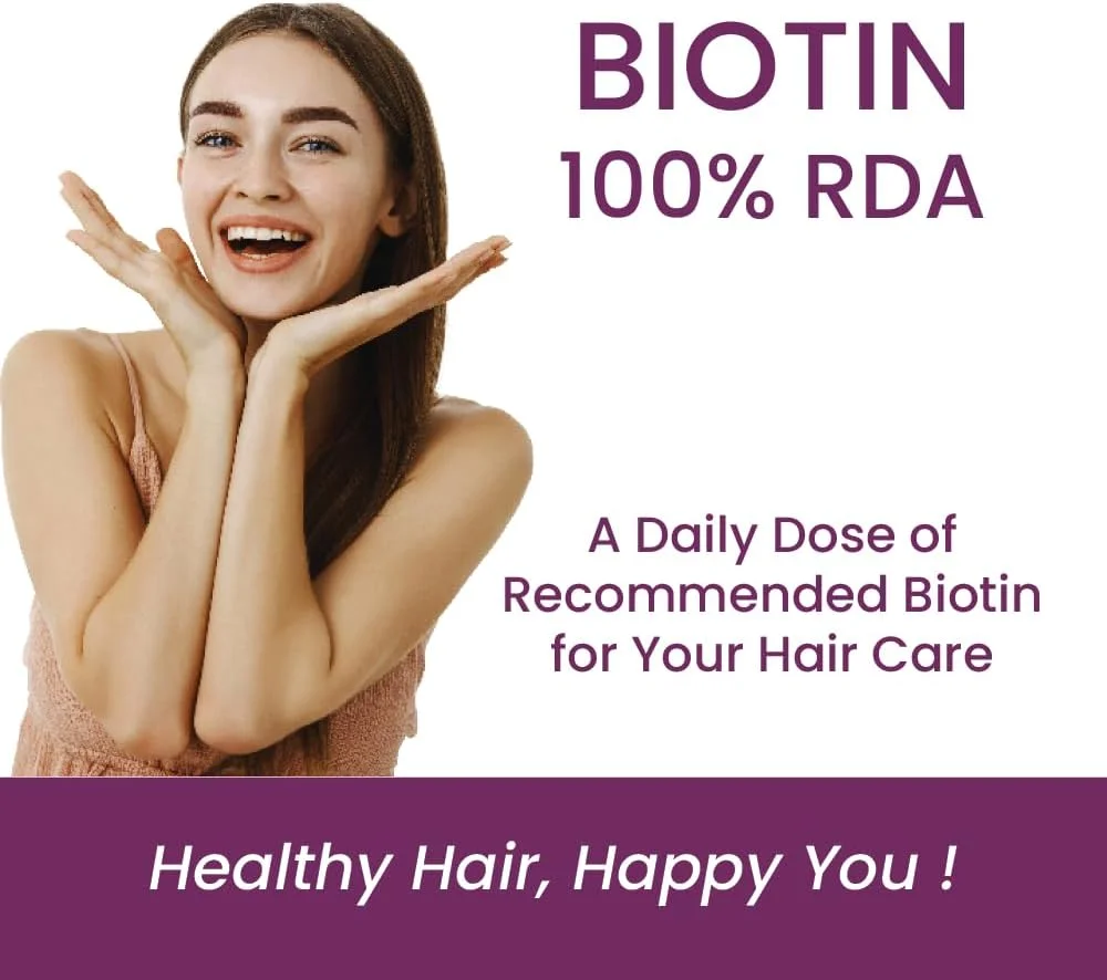 قرص بیوتین + پیشرفته Tata 1mg، پشتیبانی از مو، پوست و ناخن های قوی (بسته 1 عددی، 60 قرص) قرص بیوتین + پیشرفته Tata 1mg، پشتیبانی از مو، پوست و ناخن های قوی (بسته 1 عددی، 60 قرص)