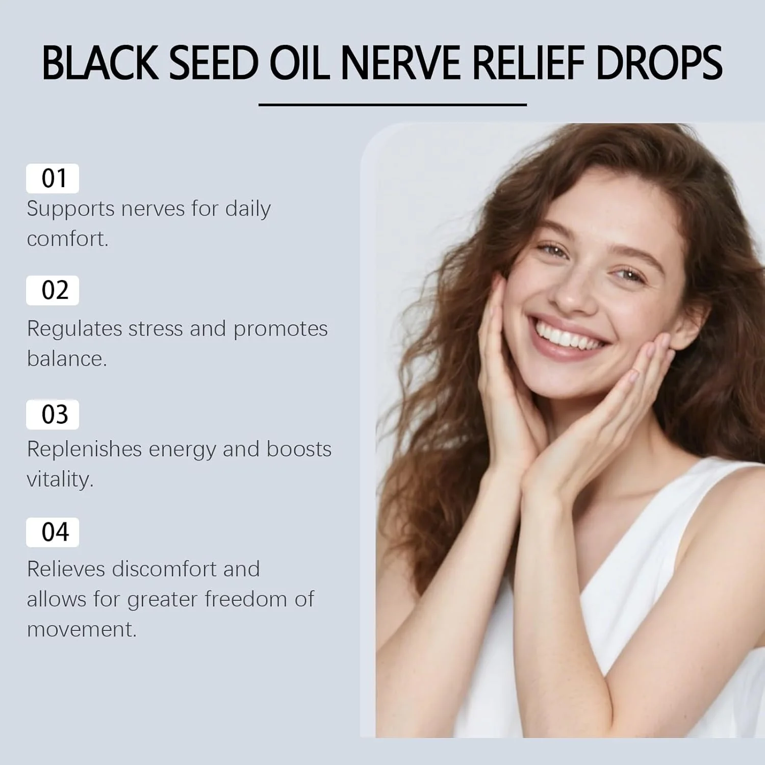 روغن دانه سیاه ارگانیک (سیاه دانه، زیره سیاه، کالونجی) - روغن پرس سرد 100% خالص - روغن دانه زیره سیاه وگان تصفیه نشده طبیعی برای مراقبت از مو، صورت و پوست - 50 میلی لیتر