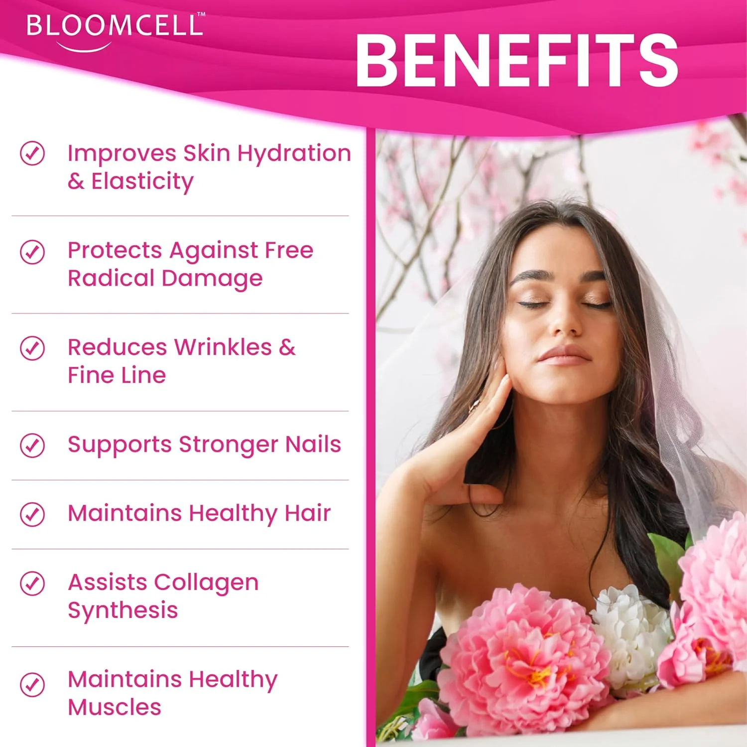 پودر کلاژن دریایی + اسید هیالورونیک + ویتامین C - 201 گرم (بدون طعم) | پپتیدهای هیدرولیز شده نوع I و III | پشتیبانی از سلامت پوست، مو، ناخن، مفاصل و استخوان | غیر GMO