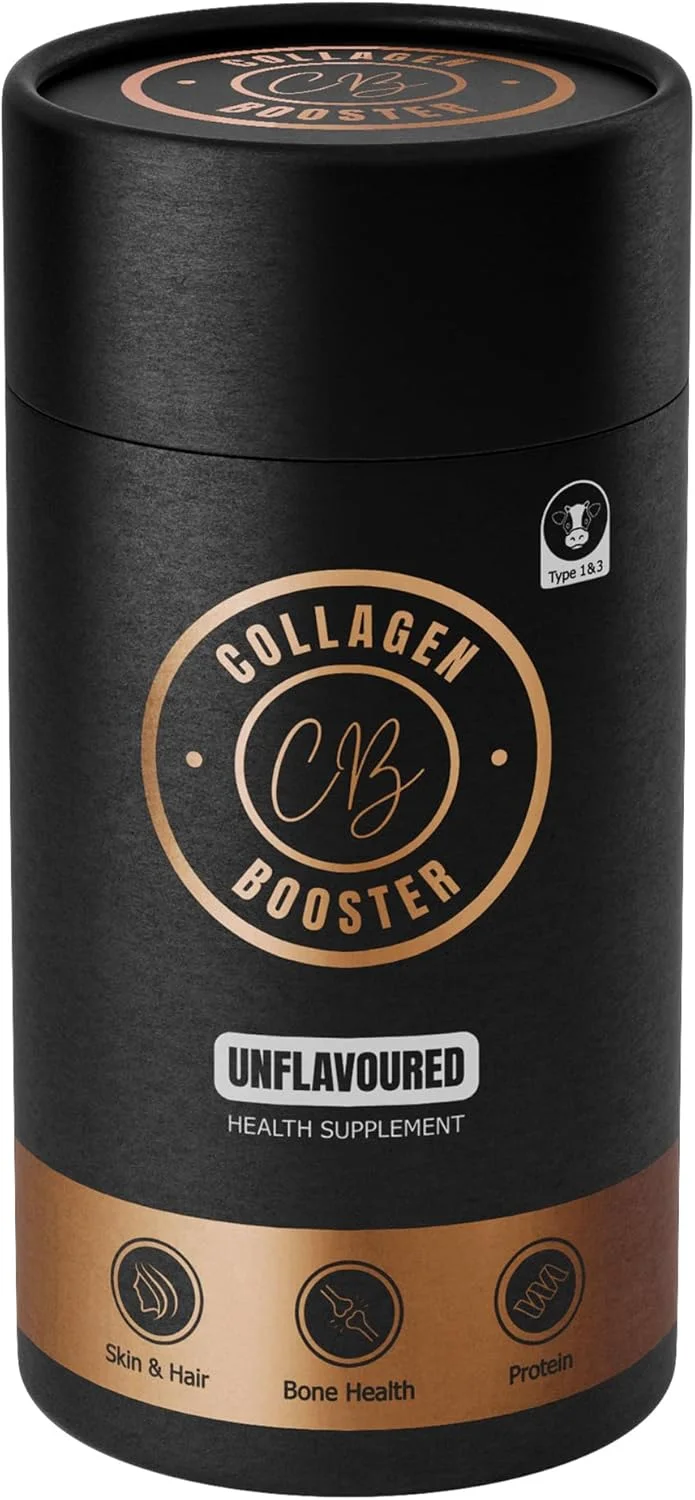 پودر کلاژن گاوی حلال - ممتاز، خالص، تغذیه شده با علف برای پوست، مو، ناخن و مفاصل - پروتئین با قدرت بالا با تمام 8 اسید آمینه ضروری - مناسب برای مردان و زنان