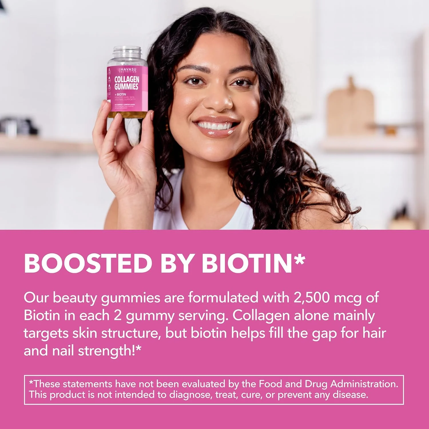 پاستیل کلاژن برای زنان و مردان با 2500 میکروگرم بیوتین، زینک، ویتامین C و E - پاستیل کلاژن هیدرولیز شده برای حمایت از مو، پوست و ناخن - پاستیل بیوتین و کلاژن - طعم لیمو - 30 سروینگ پاستیل کلاژن برای زنان و مردان با 2500 میکروگرم بیوتین، زینک، ویتامین C و E - پاستیل کلاژن هیدرولیز شده برای حمایت از مو، پوست و ناخن - پاستیل بیوتین و کلاژن - طعم لیمو - 30 سروینگ