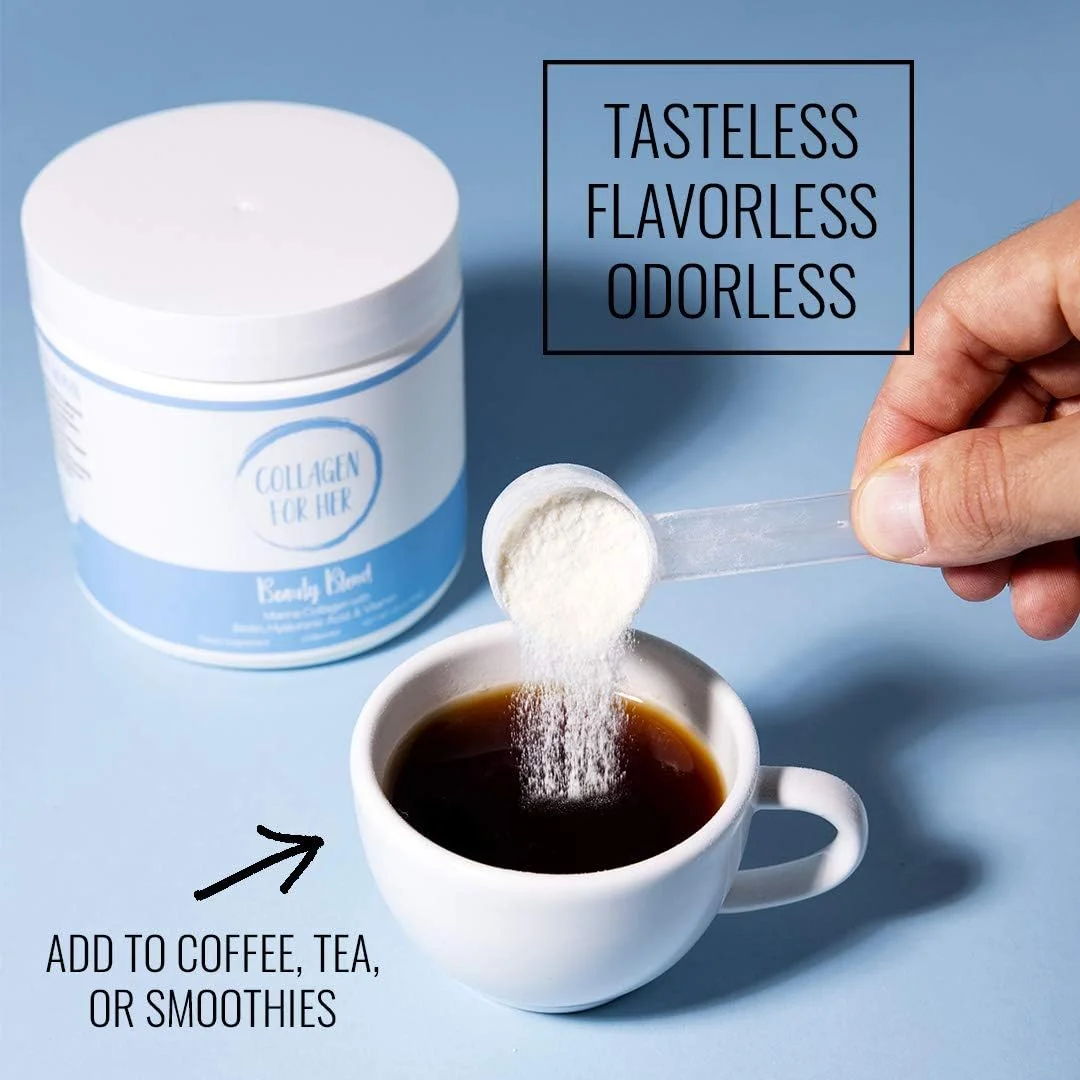 مخلوط زیبایی دریایی کلاژن برای بانوان - پودر دریایی هیدرولیز شده، اسید هیالورونیک، بیوتین، ویتامین C برای مو، ناخن، پوست، مفاصل، ضد پیری بانوان (30 سروینگ) مخلوط زیبایی دریایی کلاژن برای بانوان - پودر دریایی هیدرولیز شده، اسید هیالورونیک، بیوتین، ویتامین C برای مو، ناخن، پوست، مفاصل، ضد پیری بانوان (30 سروینگ)