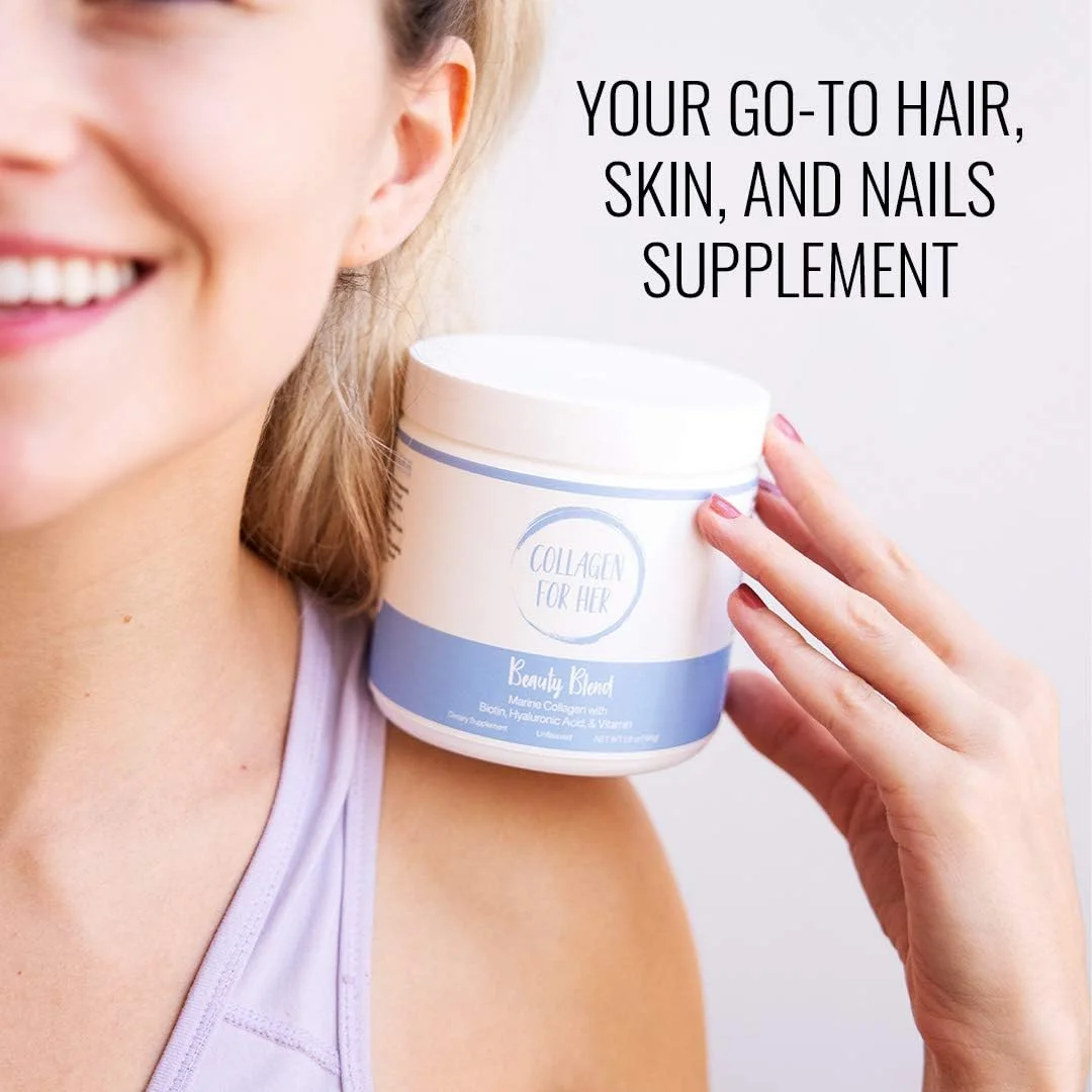 مخلوط زیبایی دریایی کلاژن برای بانوان - پودر دریایی هیدرولیز شده، اسید هیالورونیک، بیوتین، ویتامین C برای مو، ناخن، پوست، مفاصل، ضد پیری بانوان (30 سروینگ) مخلوط زیبایی دریایی کلاژن برای بانوان - پودر دریایی هیدرولیز شده، اسید هیالورونیک، بیوتین، ویتامین C برای مو، ناخن، پوست، مفاصل، ضد پیری بانوان (30 سروینگ)