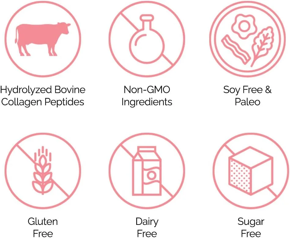 پودر پپتیدهای کلاژن بدون طعم - مکمل پروتئین کلاژن هیدرولیز شده برای زنان | حیاتی برای مو، پوست، ناخن، حمایت از روده، پالئو، کتو (41 سروینگ)