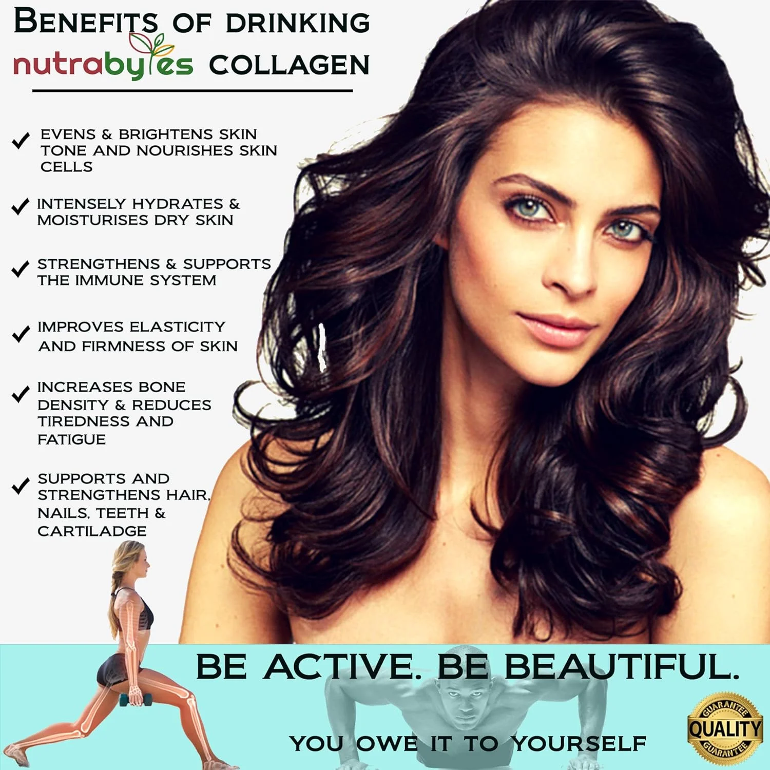 مایع کلاژن دریایی 10000 میلی گرم بدون شکر | پپتیدهای هیدرولیز شده خالص | اسید هیالورونیک، بیوتین، سیلیس، ویتامین C، ویتامین D3 | پوست، مو، ناخن ها و مفاصل سالم | طعم میوه طبیعی | جذب برتر مایع کلاژن دریایی 10000 میلی گرم بدون شکر | پپتیدهای هیدرولیز شده خالص | اسید هیالورونیک، بیوتین، سیلیس، ویتامین C، ویتامین D3 | پوست، مو، ناخن ها و مفاصل سالم | طعم میوه طبیعی | جذب برتر