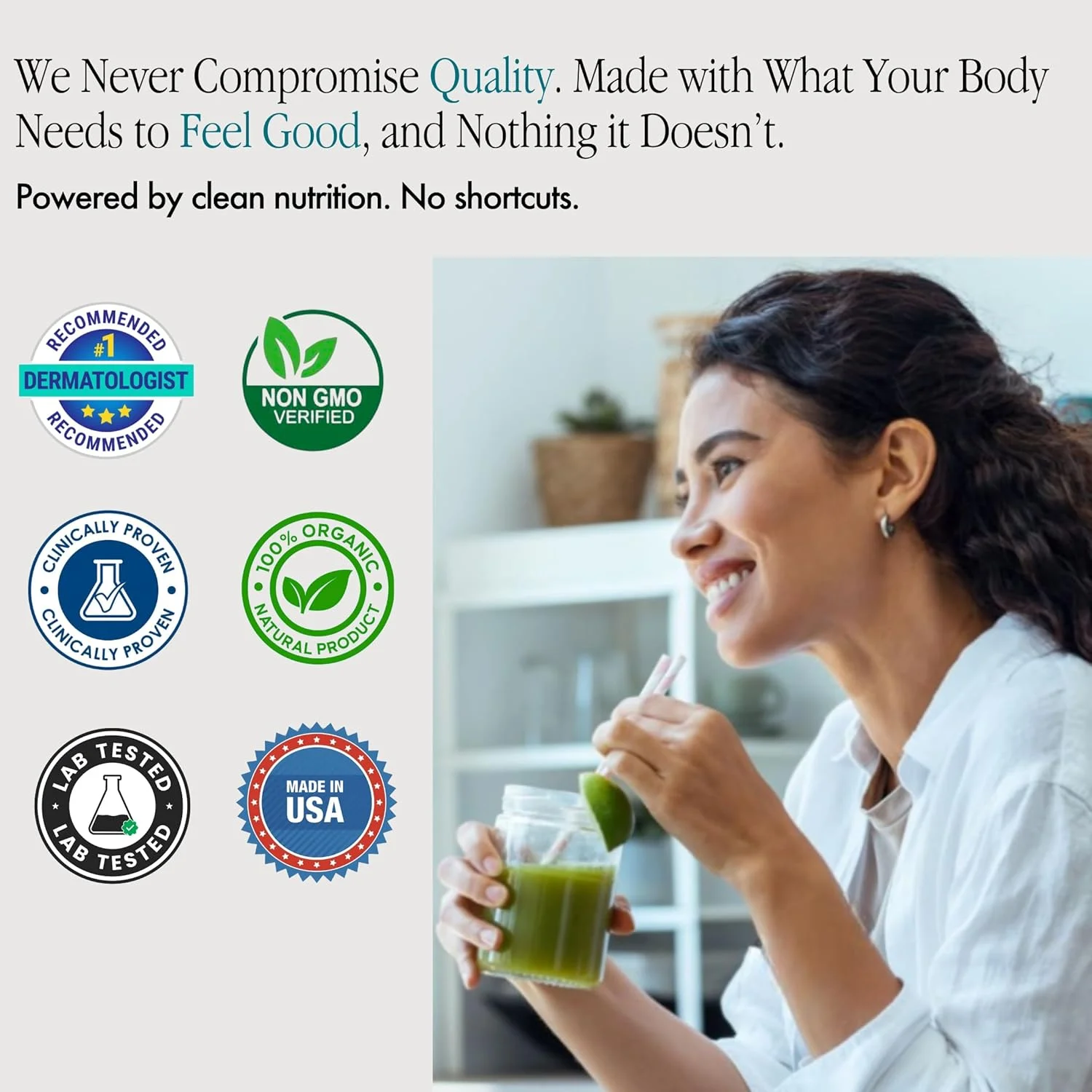 پودر پپتیدهای کلاژن دریایی 3 در 1 + آنتی اکسیدان ویتامین C ارگانیک + بیوتین برای زیبایی مو، پوست و ناخن، مکمل پودر کلاژن هیدرولیز شده غیر GMO، کلاژن برای زنان و مردان، 320 گرم پودر پپتیدهای کلاژن دریایی 3 در 1 + آنتی اکسیدان ویتامین C ارگانیک + بیوتین برای زیبایی مو، پوست و ناخن، مکمل پودر کلاژن هیدرولیز شده غیر GMO، کلاژن برای زنان و مردان، 320 گرم