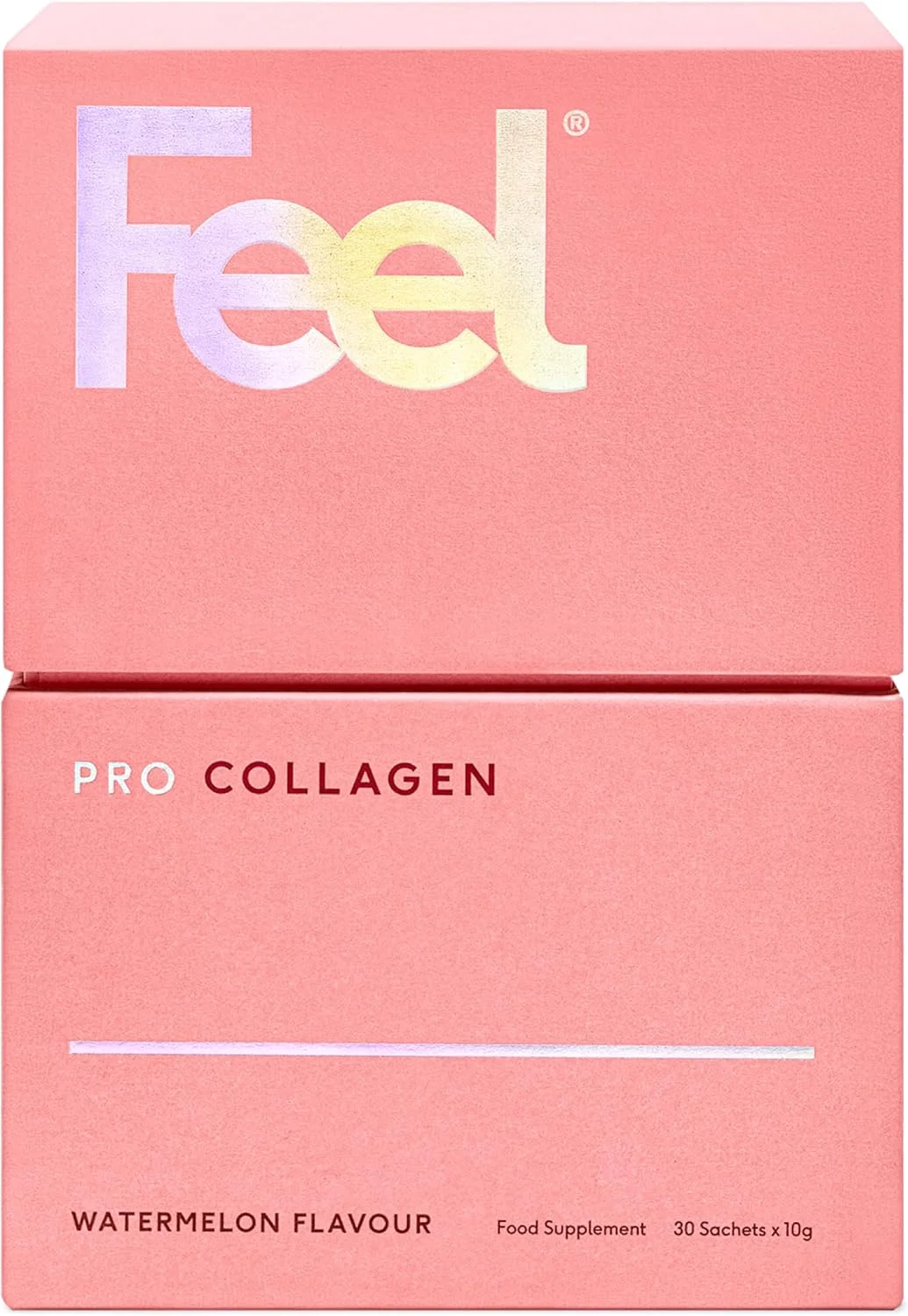 ساشه های کلاژن Feel Pro، طعم هندوانه، 5 گرم کلاژن در هر وعده، بدون گلوتن، تقویت کننده موهای سالم، پوست زیبا و پشتیبانی از ناخن، پودر، (30 ساشه) ساشه های کلاژن Feel Pro، طعم هندوانه، 5 گرم کلاژن در هر وعده، بدون گلوتن، تقویت کننده موهای سالم، پوست زیبا و پشتیبانی از ناخن، پودر، (30 ساشه)