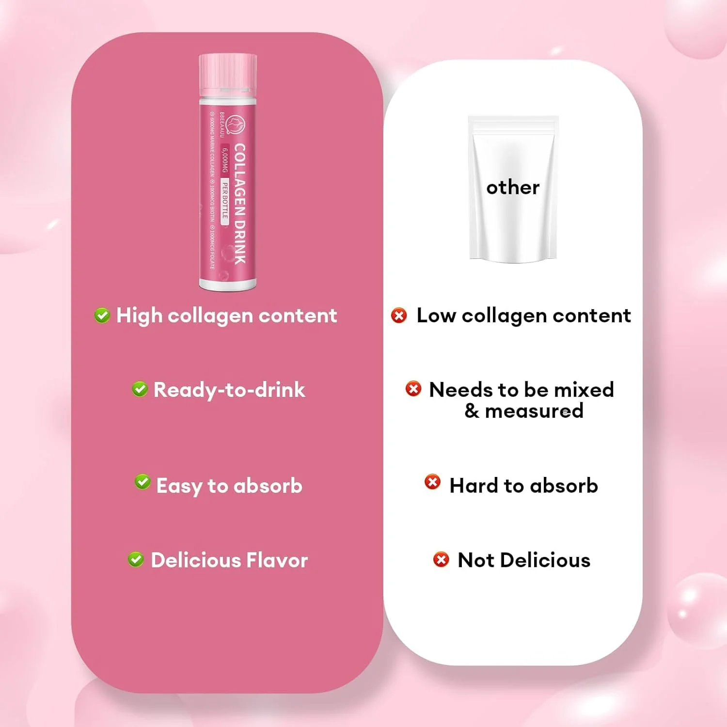 نوشیدنی کلاژن با 6000 میلی گرم پپتیدهای کلاژن دریایی، شات های کلاژن مایع برای حمایت از زیبایی بانوان، مکمل های کلاژن برای سلامتی پوست، مو و ناخن، 25 میلی لیتر در 30 بطری، پرتقال خونی نوشیدنی کلاژن با 6000 میلی گرم پپتیدهای کلاژن دریایی، شات های کلاژن مایع برای حمایت از زیبایی بانوان، مکمل های کلاژن برای سلامتی پوست، مو و ناخن، 25 میلی لیتر در 30 بطری، پرتقال خونی