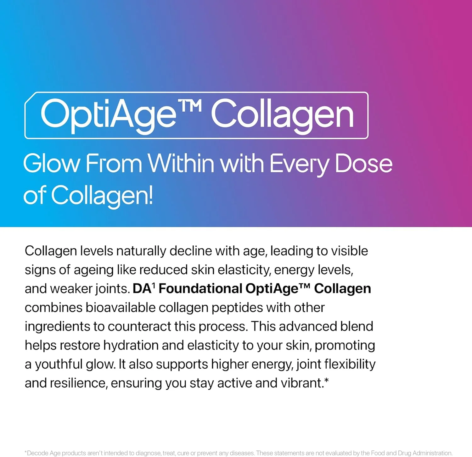 مکمل کلاژن دکود ایج آپتی ایج | پشتیبانی از سلامت مو، پوست، استخوان و مفاصل | کلاژن هیدرولیز شده نوع 1، هیدروپیچ، NR، ویتامین C و E، اسید هیالورونیک، بیوتین | 150 گرم، 28 سروینگ مکمل کلاژن دکود ایج آپتی ایج | پشتیبانی از سلامت مو، پوست، استخوان و مفاصل | کلاژن هیدرولیز شده نوع 1، هیدروپیچ، NR، ویتامین C و E، اسید هیالورونیک، بیوتین | 150 گرم، 28 سروینگ