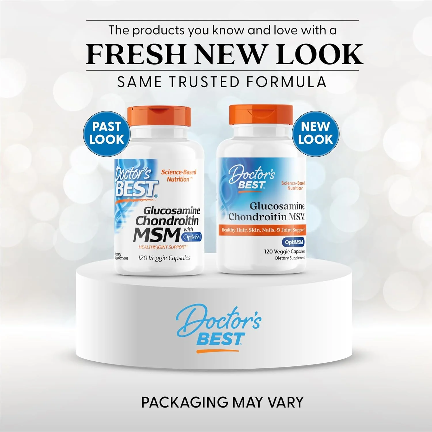 دکترز بست، گلوکزامین کندرویتین MSM با OptiMSM، ۱۲۰ کپسول گیاهی دکترز بست، گلوکزامین کندرویتین MSM با OptiMSM، ۱۲۰ کپسول گیاهی