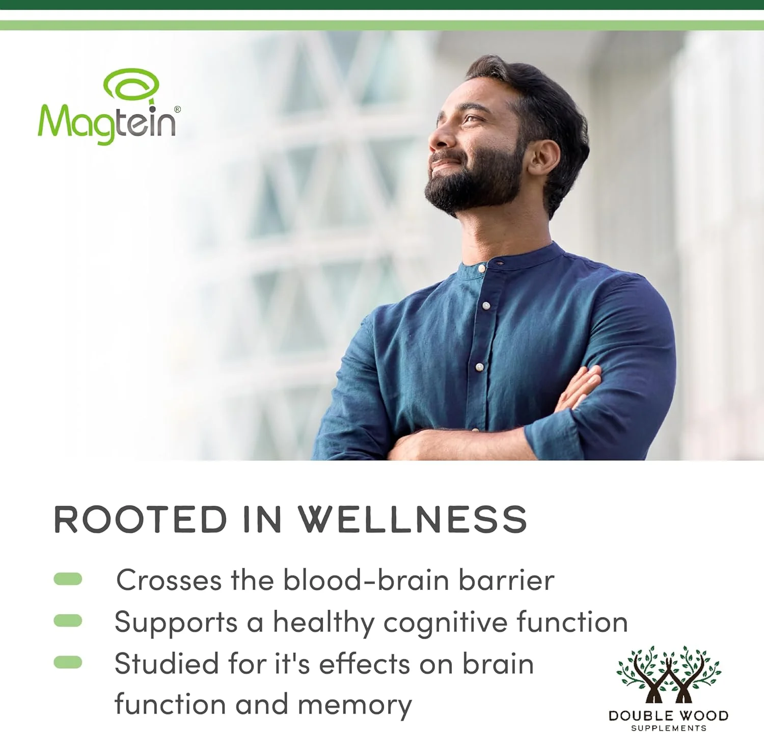 منیزیم ال-ترئونات Double Wood Supplements (100 کپسول 2000 میلی گرمی) منیزیم ال-ترئونات Double Wood Supplements (100 کپسول 2000 میلی گرمی)