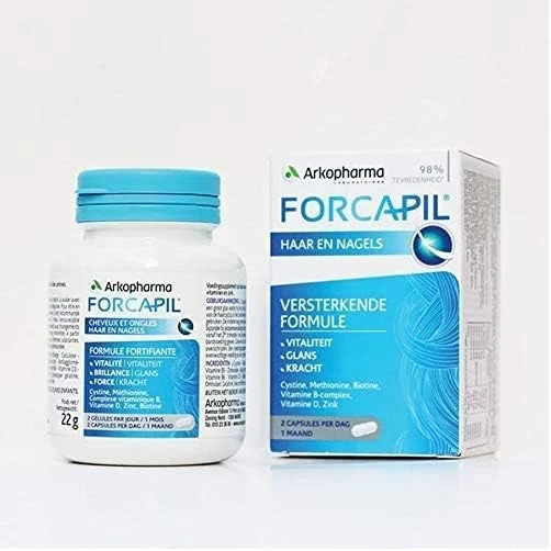 فورکاپیل - فرمول تقویت کننده مو و ناخن ۱۸۰ کپسول + ۶۰ کپسول رایگان فورکاپیل - فرمول تقویت کننده مو و ناخن ۱۸۰ کپسول + ۶۰ کپسول رایگان