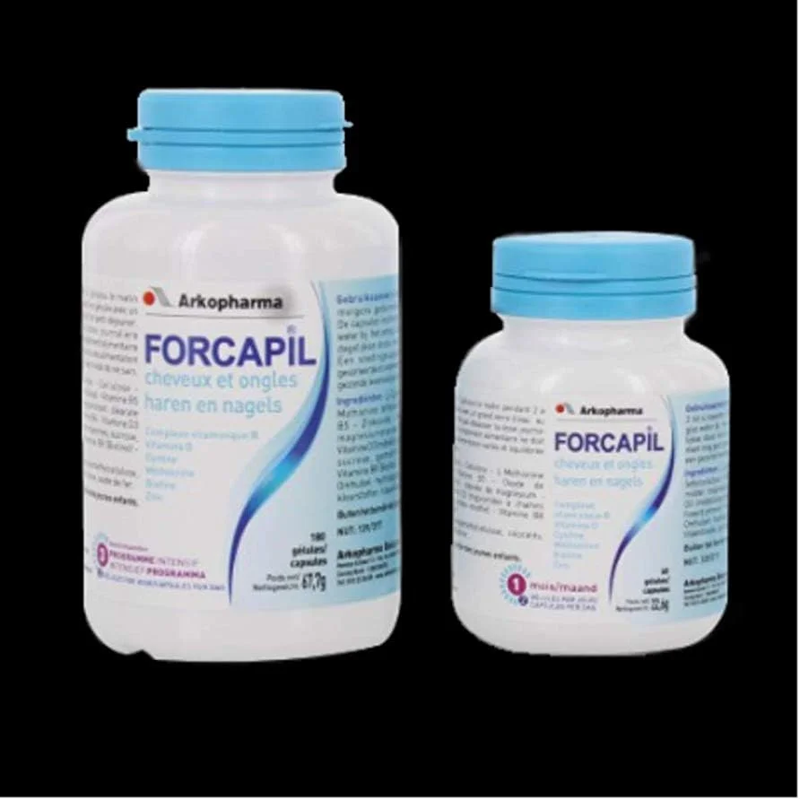 فورکاپیل - فرمول تقویت کننده مو و ناخن ۱۸۰ کپسول + ۶۰ کپسول رایگان فورکاپیل - فرمول تقویت کننده مو و ناخن ۱۸۰ کپسول + ۶۰ کپسول رایگان