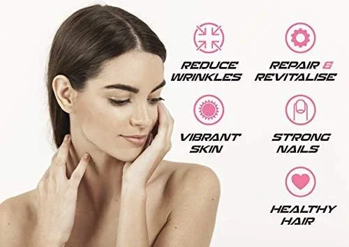 کلاژن فریک اتلتیکس - قرص کلاژن دریایی هیدرولیز شده - مکمل قوی برای سلامت پوست، مو و مفاصل - کپسول کلاژن دریایی خالص 60 عدد 300 میلی گرمی - ساخت انگلستان