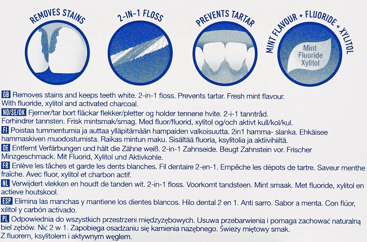 نخ دندان سفید کننده جردن 25 متری