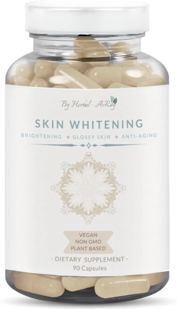 قرص های روشن کننده پوست حاوی گلوتاتیون 6200 میلی گرم - قرص های روشن کننده طبیعی پوست با کلاژن، از بین برنده جای جوش و لک های تیره، مکمل روشن کننده پوست با اثرات ضد پیری و آنتی اکسیدانی، 90 کپسول گیاهی