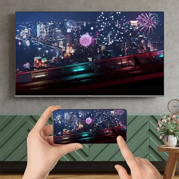 تلویزیون هوشمند 55 اینچ هایسنس مدل 55U7GQ سری ULED 4K Premium Quantum Dot QLED با سیستم عامل VIDAA