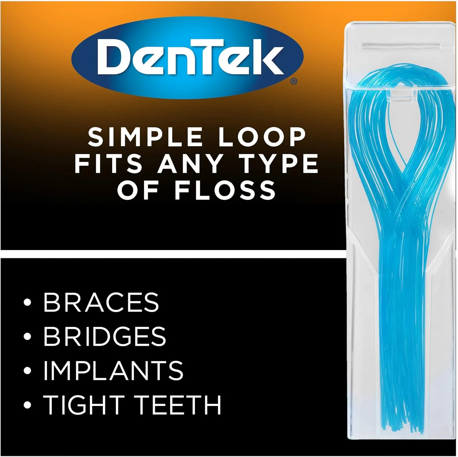 نخ دندان دنتک | برای ارتودنسی، بریج و ایمپلنت | 50 عدد (بسته 6 عددی) نخ دندان دنتک | برای ارتودنسی، بریج و ایمپلنت | 50 عدد (بسته 6 عددی)