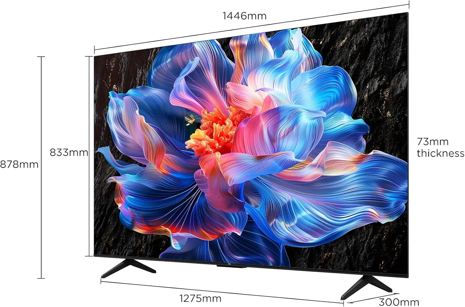 تلویزیون هوشمند ال ای دی 55 اینچ TCL مدل P6K با کیفیت 4K UHD HDR | تلویزیون گوگل، 60 هرتز، HDR 10، پردازنده AiPQ، Dolby Audio، MEMC، HDMI 2.1، بلوتوث 5.2، WiFi 5، طراحی بدون حاشیه (مدل 55P6K - 2025) تلویزیون هوشمند ال ای دی 55 اینچ TCL مدل P6K با کیفیت 4K UHD HDR | تلویزیون گوگل، 60 هرتز، HDR 10، پردازنده AiPQ، Dolby Audio، MEMC، HDMI 2.1، بلوتوث 5.2، WiFi 5، طراحی بدون حاشیه (مدل 55P6K - 2025)