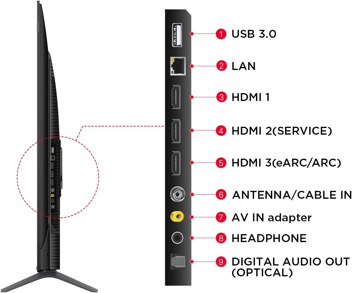 تلویزیون هوشمند 75 اینچی TCL مدل 75T7B، تلویزیون 4K QLED Pro HDR 10+ Google TV، فناوری Quantum Dot، Dolby Vision- Atmos، MEMC، رم 2 گیگابایتی + رام 32 گیگابایتی، Game Master، طراحی باریک (مدل 2024) تلویزیون هوشمند 75 اینچی TCL مدل 75T7B، تلویزیون 4K QLED Pro HDR 10+ Google TV، فناوری Quantum Dot، Dolby Vision- Atmos، MEMC، رم 2 گیگابایتی + رام 32 گیگابایتی، Game Master، طراحی باریک (مدل 2024)