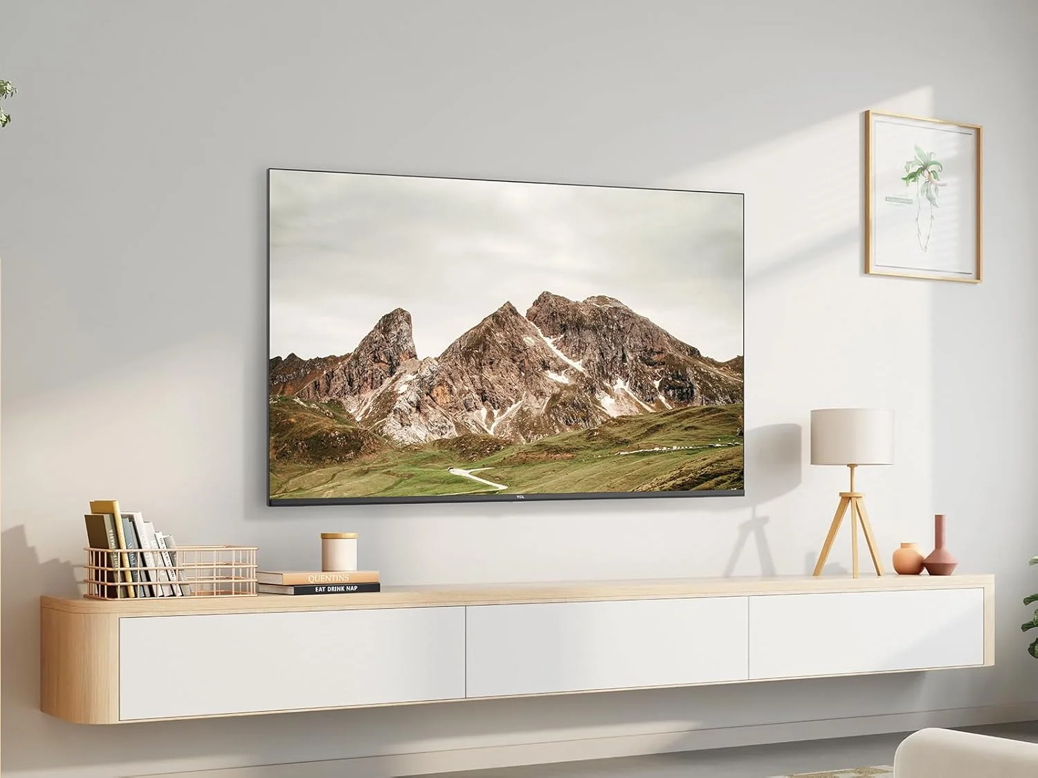 تلویزیون هوشمند ال ای دی 32 اینچ TCL، HDR، بدون قاب، اندروید تی وی، دستیار گوگل، صدای دالبی، نتفلیکس، یوتیوب، گوگل پلی استور، مدل 32S5400AF (مدل 2024)