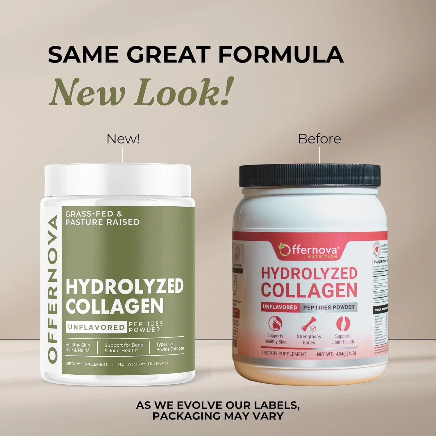 پودر پپتیدهای کلاژن هیدرولیز شده - 100٪ خالص، تغذیه شده با علف و بدون طعم برای زنان و مردان - برای استخوان ها، مفاصل، مو و پوست سالم - کلاژنو هیدرولیزادو ان پولوو پیل، کابیو و آرتیکولاسیون پودر پپتیدهای کلاژن هیدرولیز شده - 100٪ خالص، تغذیه شده با علف و بدون طعم برای زنان و مردان - برای استخوان ها، مفاصل، مو و پوست سالم - کلاژنو هیدرولیزادو ان پولوو پیل، کابیو و آرتیکولاسیون