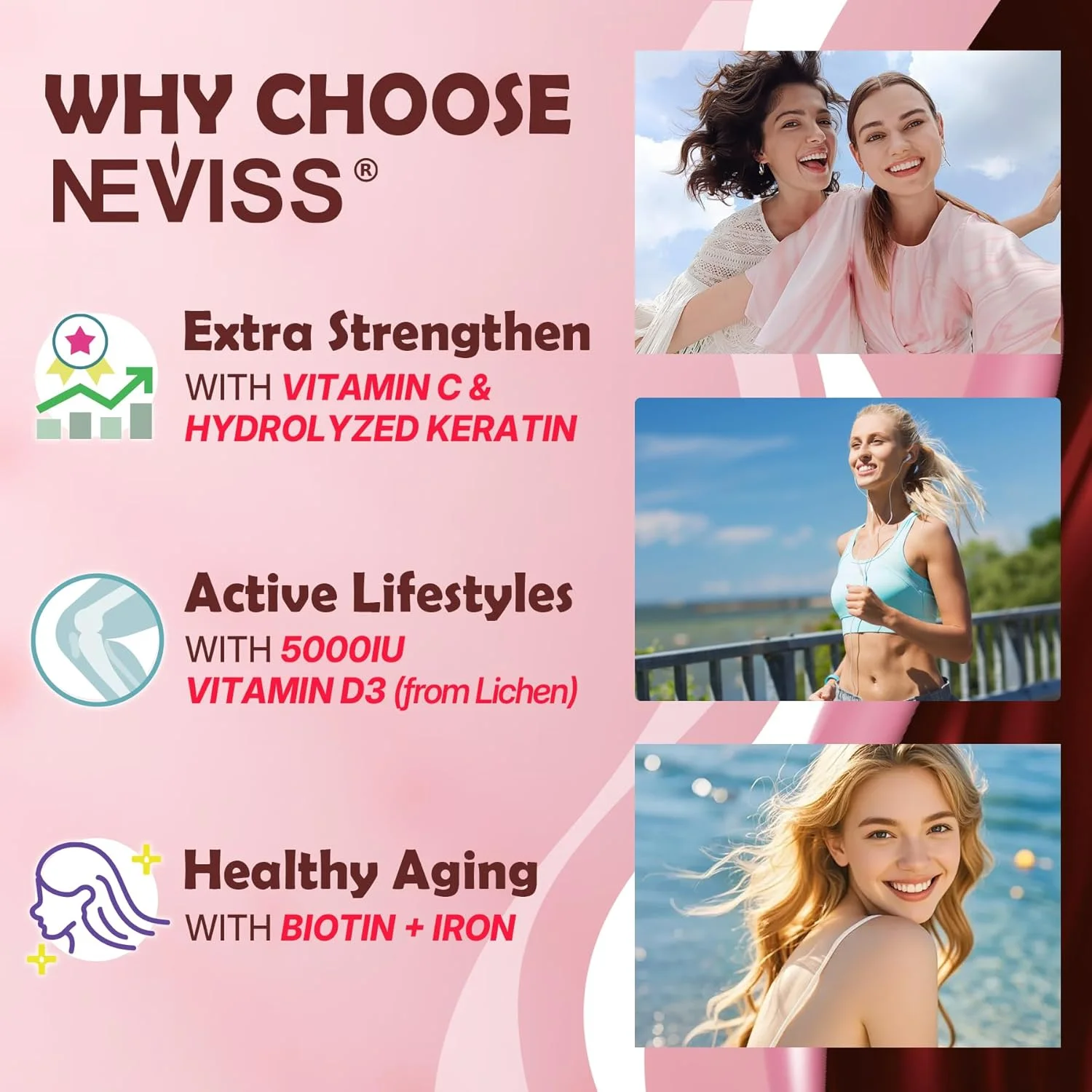 پاستیل پپتیدهای کلاژن هیدرولیز شده، پاستیل کلاژن برای زنان و مردان با پپتیدهای کلاژن چندگانه نوع I II III V و X، بیوتین، کراتین و ویتامین D3 برای پوست، مو، ناخن و استخوان سالم، 1 بسته پاستیل پپتیدهای کلاژن هیدرولیز شده، پاستیل کلاژن برای زنان و مردان با پپتیدهای کلاژن چندگانه نوع I II III V و X، بیوتین، کراتین و ویتامین D3 برای پوست، مو، ناخن و استخوان سالم، 1 بسته