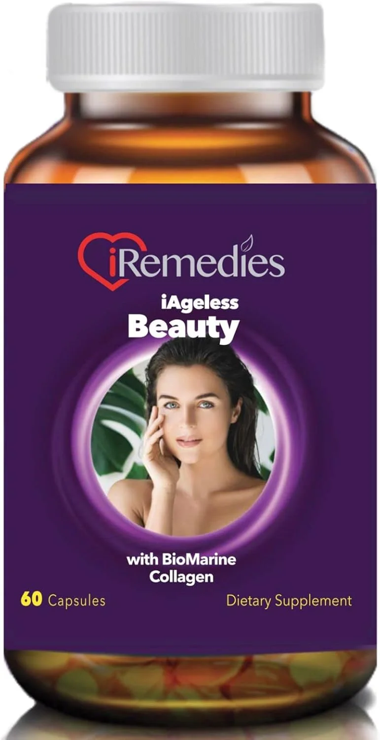 آی رمدیز، فرمول زیبایی بی انتها برای پوست، مو و ناخن حاوی کلاژن دریایی، گلوتاتیون، بیوتین، ویتامین C، E، B6 و ALA، اسید هیالورونیک، انگور فرنگی، گوجی بری و بسیاری مواد دیگر... آی رمدیز، فرمول زیبایی بی انتها برای پوست، مو و ناخن حاوی کلاژن دریایی، گلوتاتیون، بیوتین، ویتامین C، E، B6 و ALA، اسید هیالورونیک، انگور فرنگی، گوجی بری و بسیاری مواد دیگر...