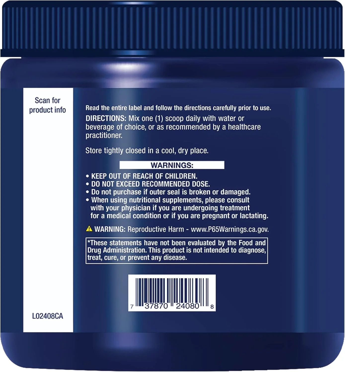 پپتیدهای کلاژن لایف اکستنشن برای پوست و مفاصل، انواع کلاژن I، II و III در پودری با قابلیت ترکیب آسان، بدون گلوتن، غیر GMO، وزن خالص 343 گرم