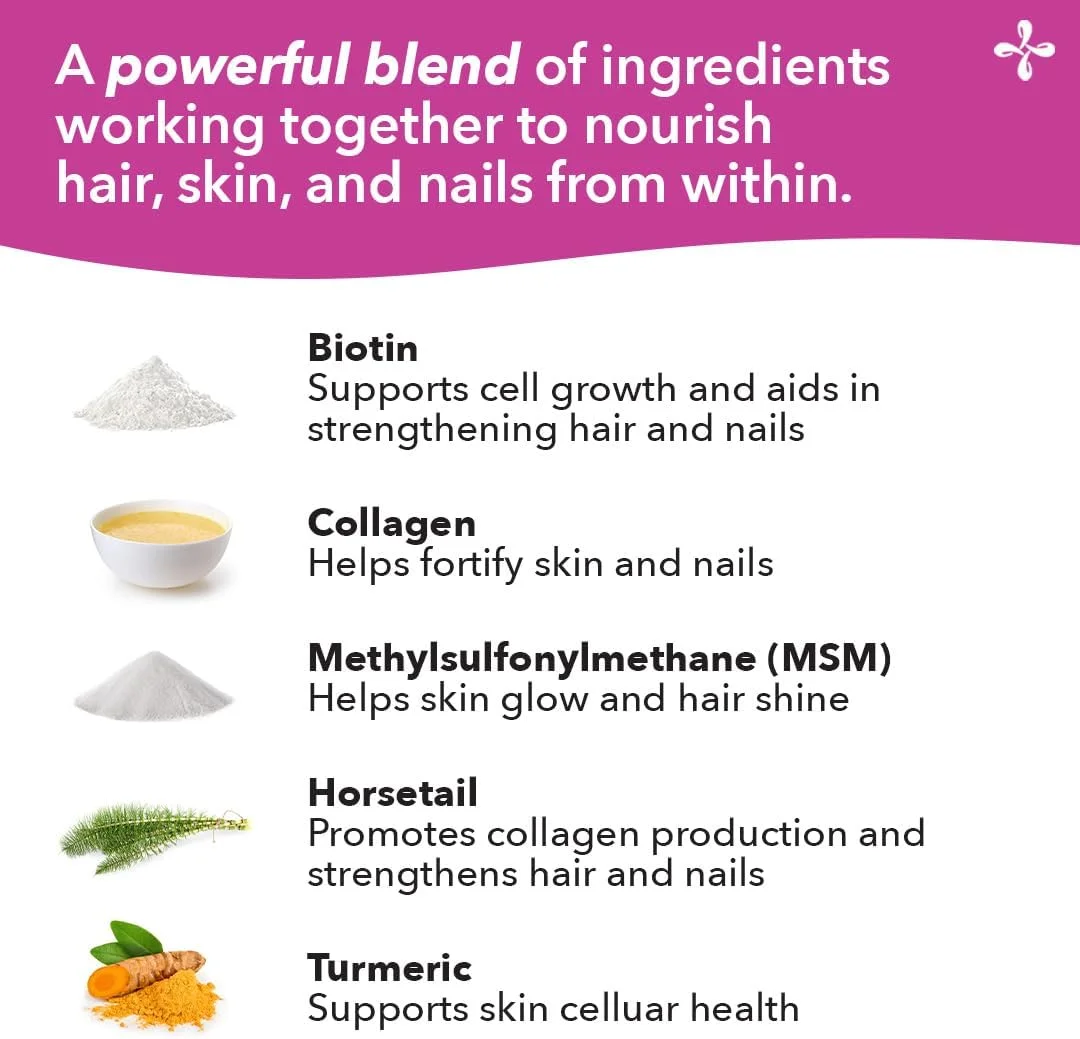 مکمل مو، پوست و ناخن لایف سیزنز