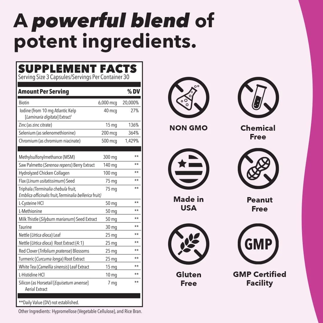 مکمل مو، پوست و ناخن لایف سیزنز