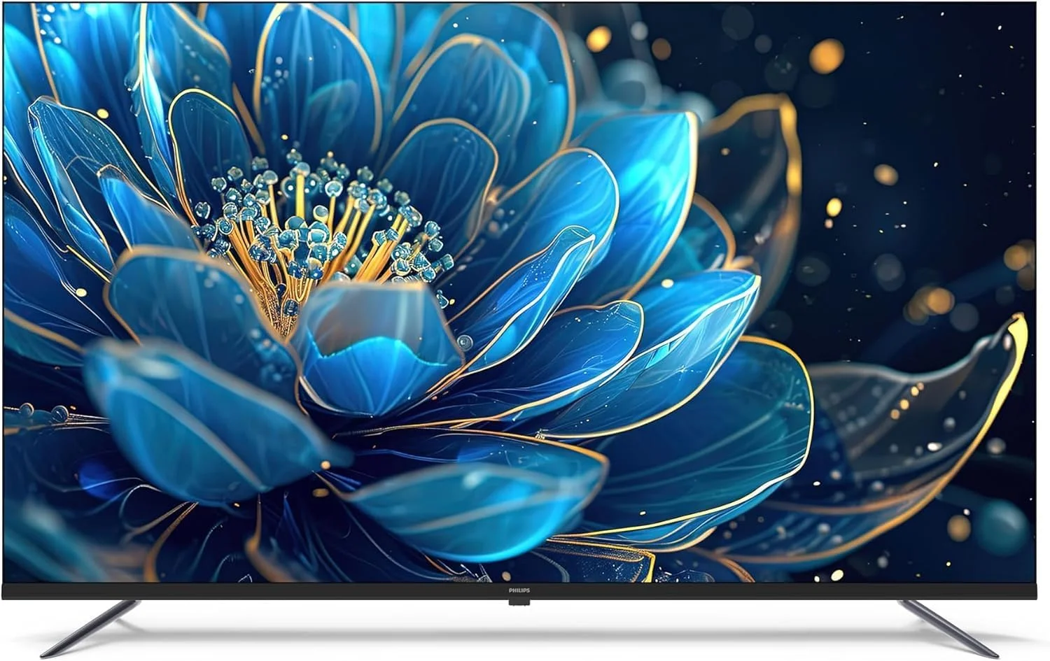 تلویزیون 55 اینچ QLED 4K UHD گوگل سری 8100 فیلیپس (مدل 2024) 55PQT8169