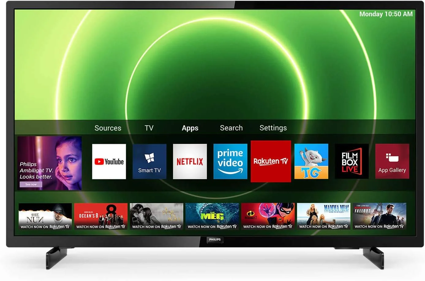 تلویزیون 32 اینچی فیلیپس مدل 32PFS6805/12 (تلویزیون ال ای دی فول اچ دی، Pixel Plus HD، HDR 10، تلویزیون هوشمند، بلندگوهای طیف کامل، Freeview Play، 3 پورت HDMI، 2 پورت USB، ایده آل برای بازی) - مشکی براق (مدل 2020/2021) تلویزیون 32 اینچی فیلیپس مدل 32PFS6805/12 (تلویزیون ال ای دی فول اچ دی، Pixel Plus HD، HDR 10، تلویزیون هوشمند، بلندگوهای طیف کامل، Freeview Play، 3 پورت HDMI، 2 پورت USB، ایده آل برای بازی) - مشکی براق (مدل 2020/2021)